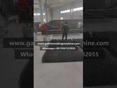 Ντυμένη PVC μηχανή πλέγματος Gabion