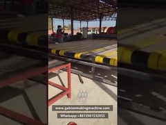 Η γραμμή παραγωγής Gabion Mesh στο Νεπάλ. Το έργο προστασίας της όχθης του ποταμού