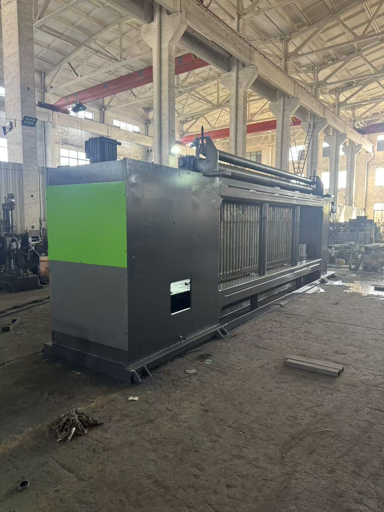 Τελευταία εταιρικά blogs για Επιτυχής επιτόπια αποσφαλμάτωση της τελευταίας μηχανής κατασκευής γαβιονιών Servo CNC