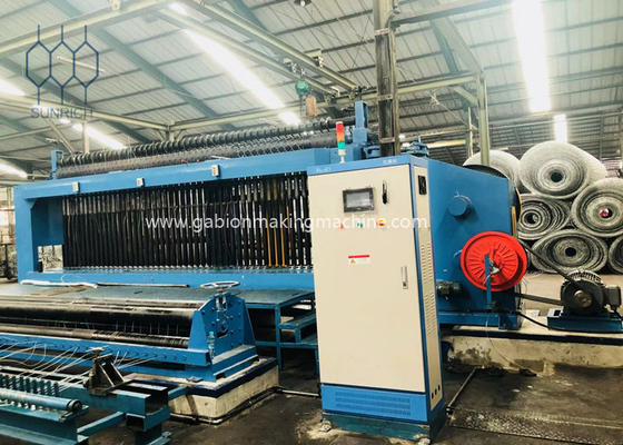 Αγορά 30KW Heavy Duty Gabion Box Machine για ράψιμο σύρματος σιδήρου και χάλυβα 4,0 mm διαδικτυακή κατασκευή