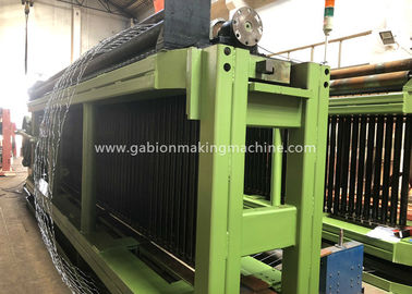 Αγορά Διπλή μηχανή ντυμένο PVC 22kw Gabion συστροφής γεφυρών για 80x100MM με το μέγεθος πλέγματος διαδικτυακή κατασκευή