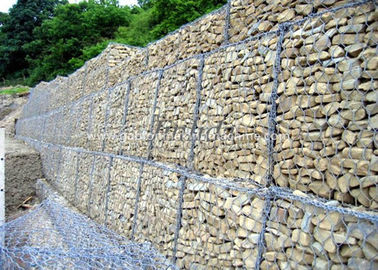 Αγορά Η καυτή εμβύθιση κιβωτίων Gabion απόδειξης σκουριάς γαλβάνισε το κλουβί πλέγματος Gabion χαλύβδινων συρμάτων χαμηλού άνθρακα διαδικτυακή κατασκευή