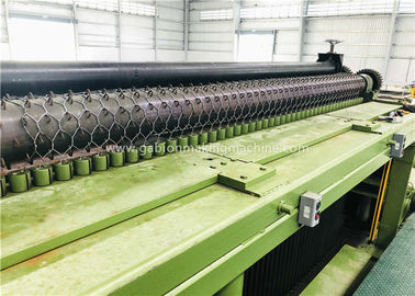 Αγορά πλάτος Gabion 1200mm τα μεγέθη πλέγματος που κάνει των μηχανών/μηχανών πλέγματος καλωδίων Gabion 22x33mm διαδικτυακή κατασκευή