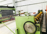 Green Gabion Wire Mesh Machine 5300mm Max. Netting Width For Slope Revetment