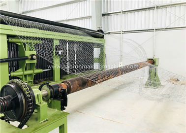 Αγορά Διπλή γραμμή παραγωγής 2300mm πλάτος 22.0kw Gabion συστροφής δικτύου με την κάλυψη λεβήτων υψηλής ταχύτητας διαδικτυακή κατασκευή