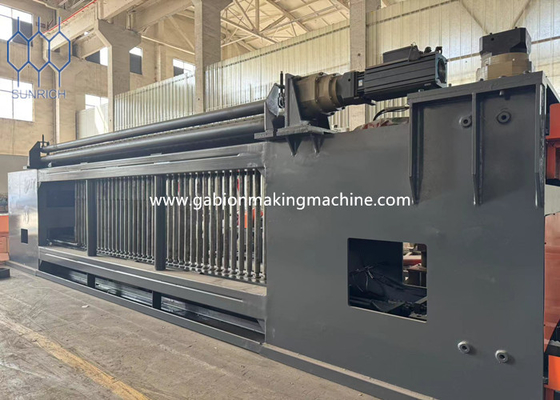 Αγορά Μηχανή διπλής περιστροφής Gabion Mesh με υψηλή ταχύτητα υφαντικής για ταχύτερη παραγωγή διαδικτυακή κατασκευή
