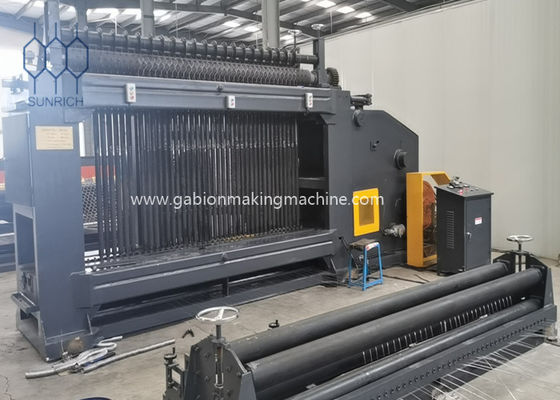Αγορά μηχανή πλέγματος 60x70mm Gabion για ντυμένο το PVC καλώδιο με το πλάτος ύφανσης 2300mm διαδικτυακή κατασκευή