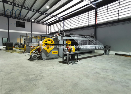 Ζυγισμένο χάλυβα σύρμα Gabion Box Machine Υψηλή αντοχή σε έλξη Σύρμα Διαμέτρου 2.0mm-4.0mm