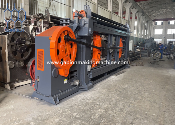 2.0-4.0mm Ζυγισμένο σύρμα διπλή στροφή εξαγωνική Ζυγισμένο Gabion Box Machine