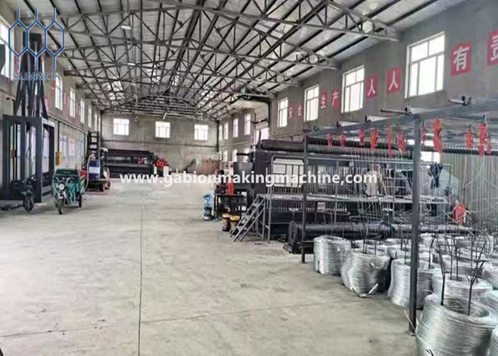 4.0mm 110x135mm Gabion Mesh Machine PLC σύστημα ελέγχου κινητήρα