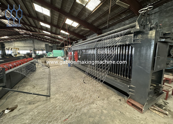 30KW Ζυγισμένο σύρμα βαρύ φορτίο Gabion πλέξιμο μηχανή