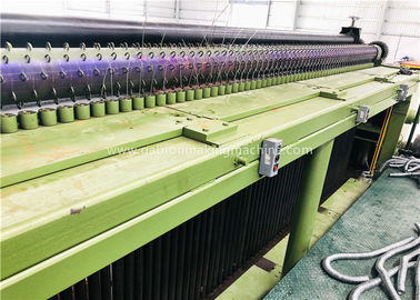 μηχανή πλέγματος καλωδίων 60x80mm αυτόματη Gabion/βαρέων καθηκόντων εξαγωνική μηχανή αλιείας με δίχτυα καλωδίων