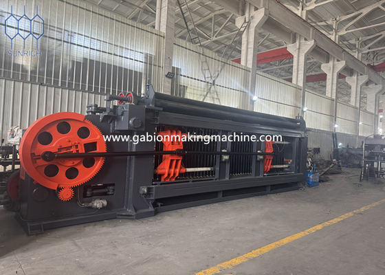 380V / 50HZ ισχύς Ζυγισμένο χάλυβα σύρμα Gabion Box Machine 15-20m/min ταχύτητα παραγωγής
