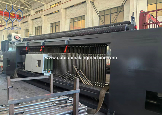 Αυτοματοποιημένη γραμμή παραγωγής Gabion Mesh Gabion Box 30-50m/min υψηλή απόδοση ομαλή λειτουργία