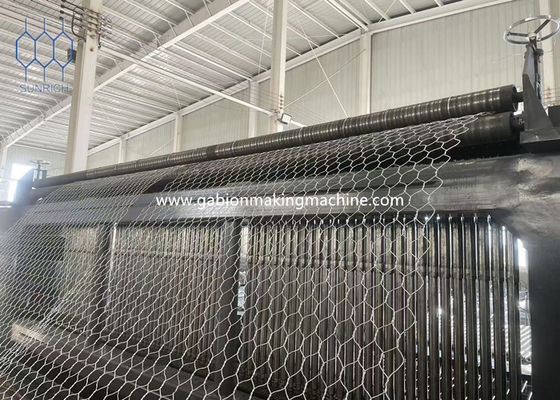 Ζυγισμένο / PVC επικαλυμμένο Gabion Μηχανή για σύρμα Διαμέτρου 1,6 mm-4.0 mm