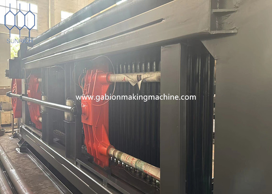 Προσαρμόσιμη διάμετρος καλωδίου 1.6mm-4.0mm Gabion Machine Mesh Μέγεθος 105x125mm