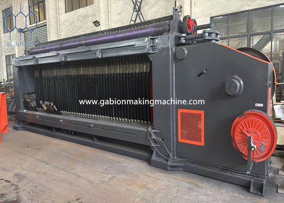1.6mm-4.0mm Διάμετρος καλωδίου Gabion Machine 60x80mm Μέγεθος πλέγματος Δυνατότητα τέντωσης 400-550N / mm2