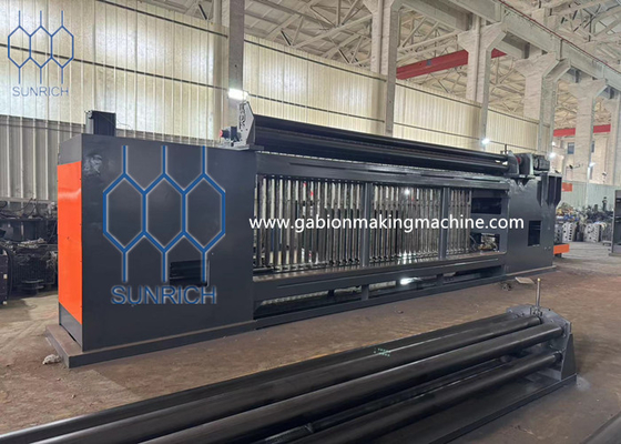 30kw κινητήρα ισχύς Ζυγισμένο Gabion Mesh Machine Για την παραγωγή Ζυγισμένο Σύρμα Mesh