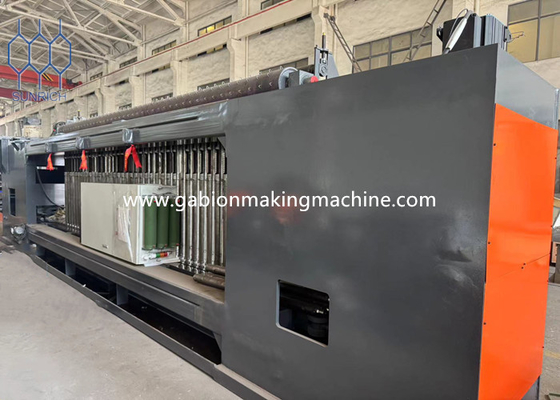 2.0mm-4.0mm Διάμετρος σύρματος Gabion Basket Machine για οικολογικά φιλικά τοιχώματα υποστήριξης