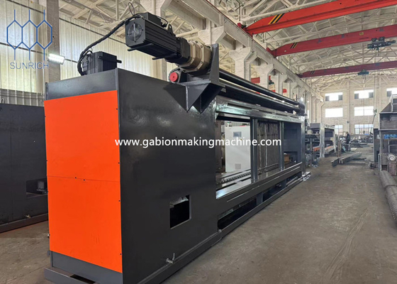 Αυτόματη γραμμή μηχανής Gabion για ταχεία και αξιόπιστη παραγωγή 7000-8000m2/8 ώρες